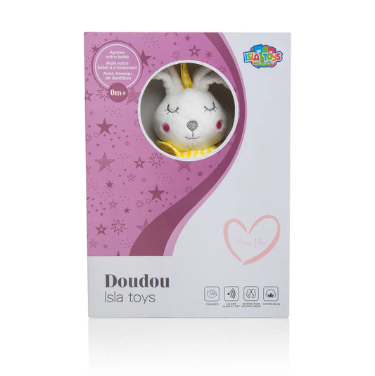 Doudou Isla toys lapin