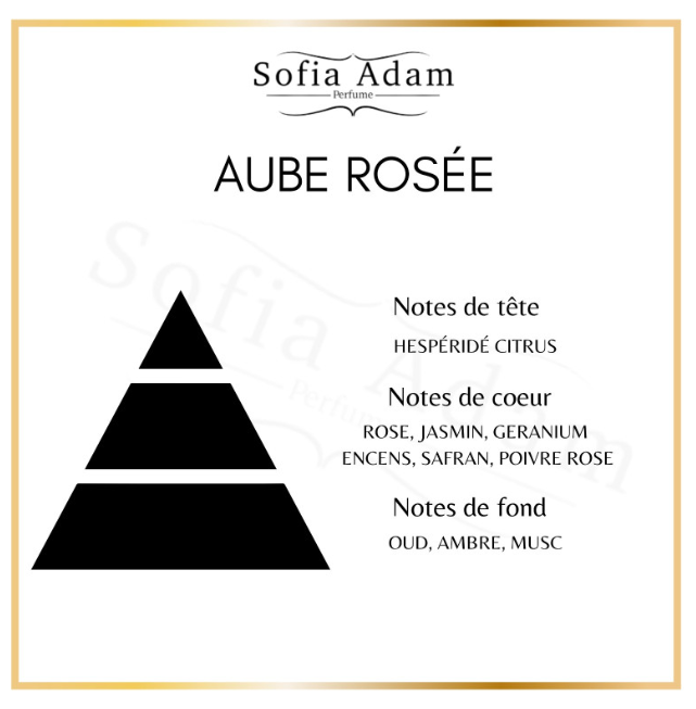 Aube rosée - eau de parfum par Sofia Adam