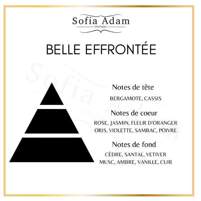 Belle effrontée - eau de parfum par Sofia Adam