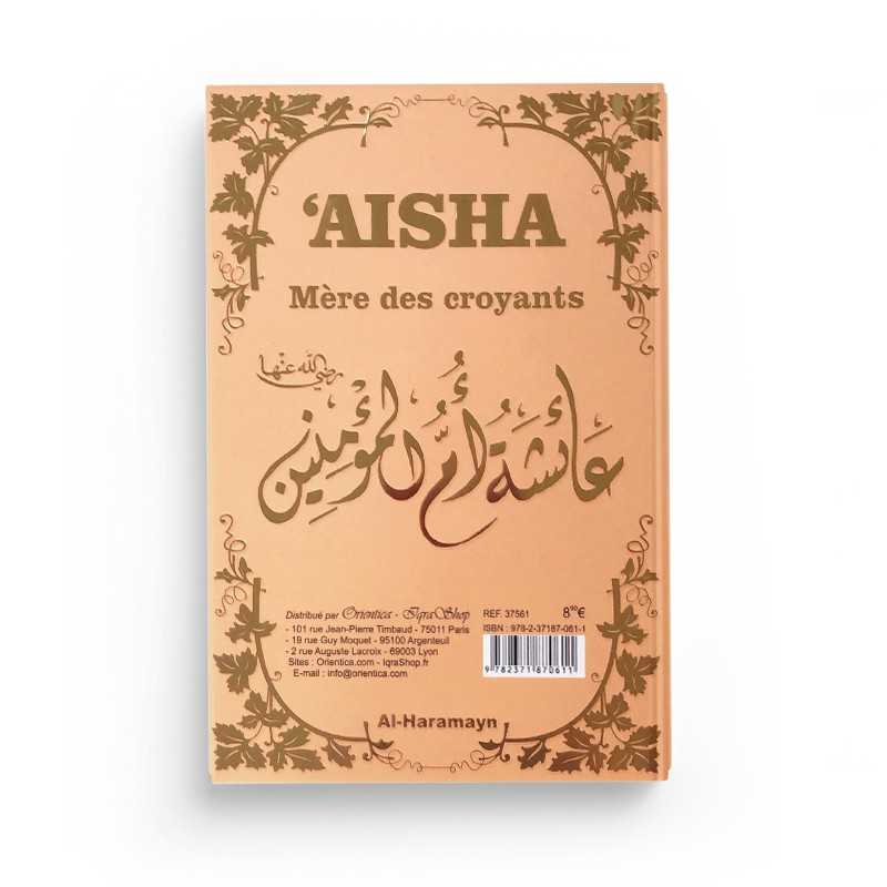 AISHA - MÈRE DES CROYANTS - COUVERTURE ROSE DORÉE - EDITIONS AL-HARAMAYN