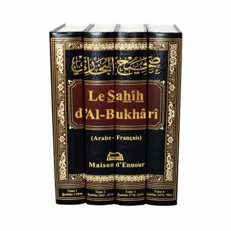 LE SAHIH AL BOUKHARI COMPLET ARABE-FRANÇAIS - EDITION MAISON D'ENNOUR - 4 VOLUMES