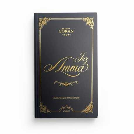 JUZ AMMA - ARABE, FRANÇAIS, PHONÉTIQUE - NOIR - ÉDITIONS AL IMAM