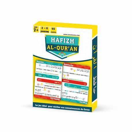 HÂFIZH AL QUR'ÂN (JEU DE CARTES AUTOUR DU CORAN : 2 À 6 JOUEURS - 8 ANS ET PLUS) - OSRATOUNA