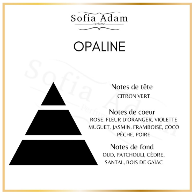 Opaline - eau de parfum par Sofia Adam