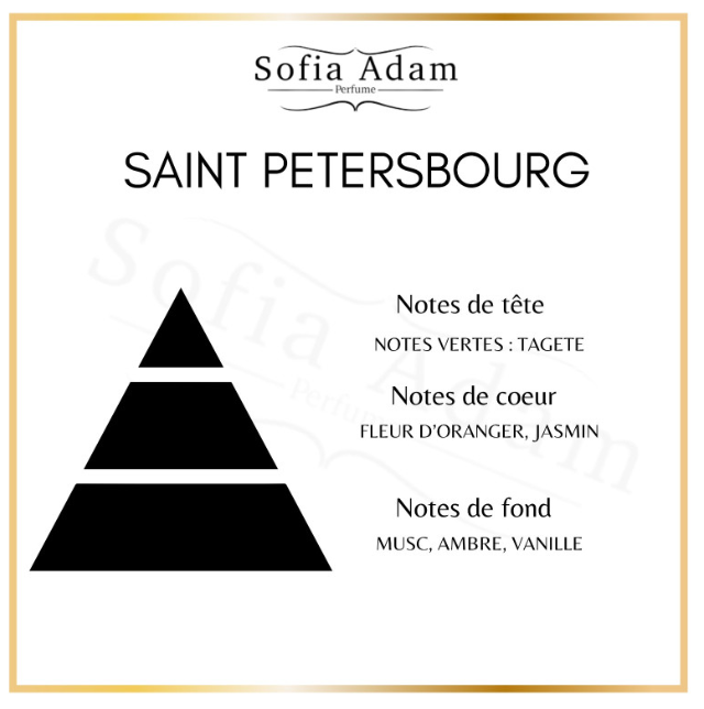 Saint Petersbourg - eau de parfum par Sofia Adam