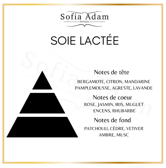 Soie lactée - eau de parfum par Sofia Adam